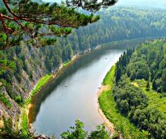 The longest rivers in Russia